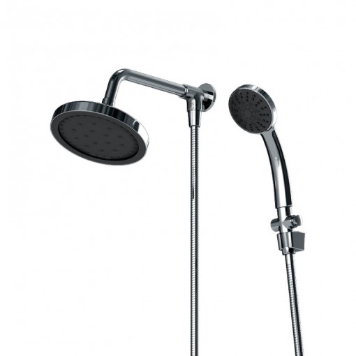 Chuveiro Articulado Parede Metal Cromado 3000 1/2 C550 Linha Mix Ligth 550 Fani