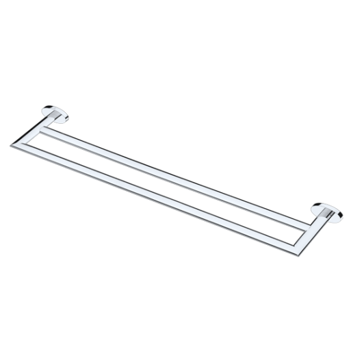 Porta Toalha Duplo Linha Classic 600mm Italy Line