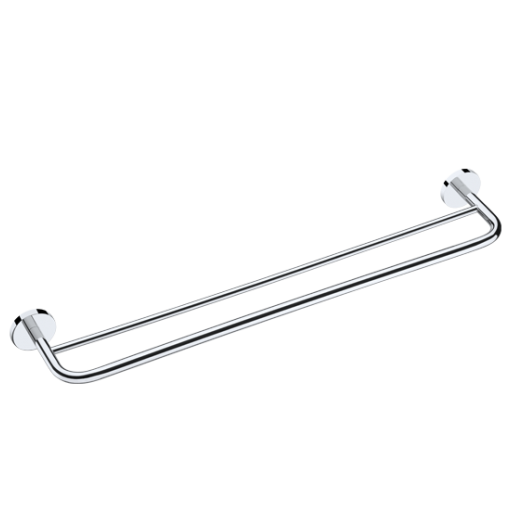 Porta Toalha Duplo 600mm Linha Tahiti Italy Line