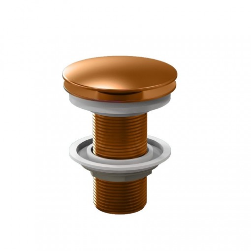 Valvula Para Lavatorio Redondo Com Click Rosso Vecchio 1608 1 RV Fani