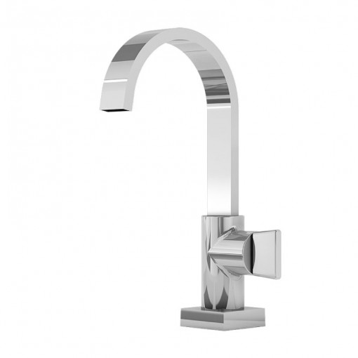 Torneira Para Lavatorio Mesa Bica Alta Cromado 1195 1/2 C210 Linha Prima 210 Fani