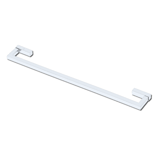 Porta Toalha de 280mm em Latão Cromado Linha Contemporânea 10425 Italy Line