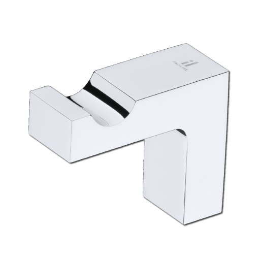 Cabide de Banheiro em Latão Cromado Linha Contemporânea 10430 Italy Line