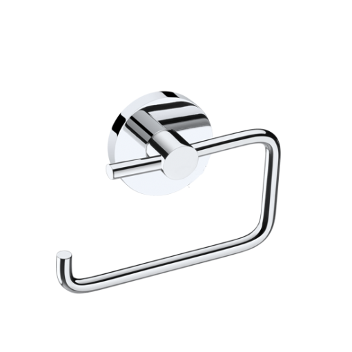 Porta Papel Higienico em Latão Cromado Linha Tahiti 13137 Italy Line