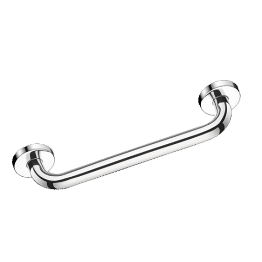 Barra de Apoio BA8002-12562 em Aço Inox 201 Branco 450mm Italy Line