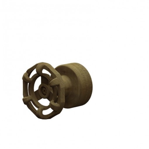 Acabamento Para Base Deca e Similares Bruto 3/4 509 B700 Linha Living 700 Fani