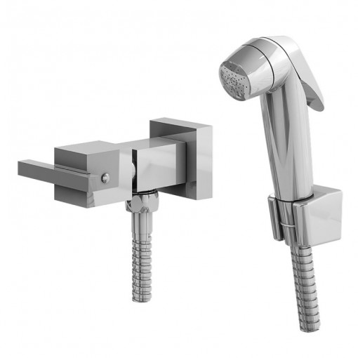 Ducha Higienica Com Gatilho ABS Flexivel Cromado 1739 1/2 C640 Linha Eros 640 Fani