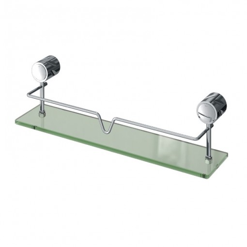 Porta Xampu Cromado 4700 420mm C51 Linha Rubi 51 Fani