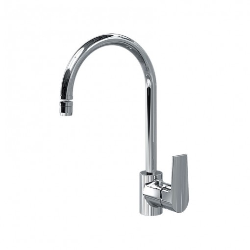 Misturador Monocomando Para Cozinha Mesa Bica Alta Cromado 6256 C370 Linha Bold 370 Fani