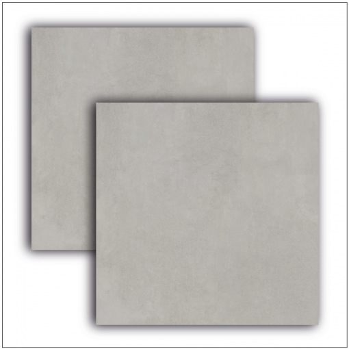 Porcelanato Concrete Gray 119,5x119,5cm Retificado Acetinado Extra Roca