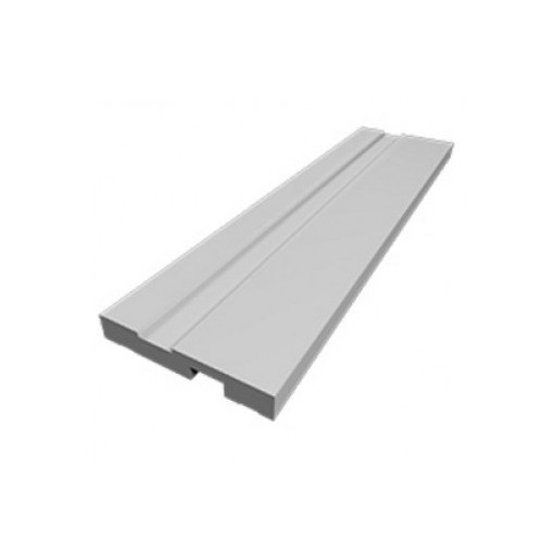 Rodape PVC branco  70X240X15 - Plasforro  