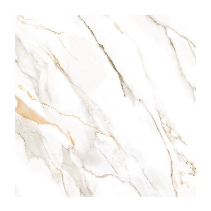 Porcelanato Calacata Oro 76x76cm Acetinado Retificado Extra - Dora