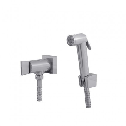 Ducha Higienica Com Gatilho ABS Flexivel Cromado 1739 1/2 C210 Linha Prima 210 Fani