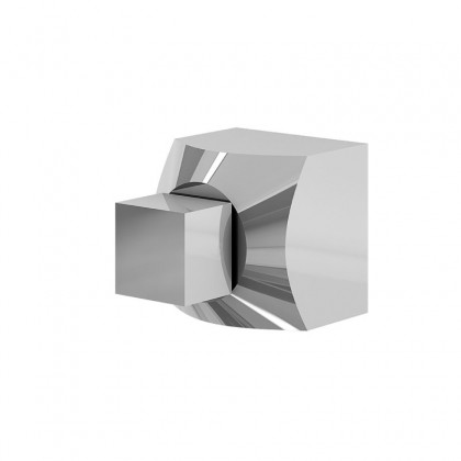 Acabamento Para Base Deca e Similares Cromado 509 1 1/2 C105 Linha Hera 105 Fani