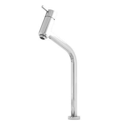 Misturador Monocomando Mesa Para Lavatorio Bica Alta Sobrepor Cromado 6208 C95 Linha Slim 95 Fani