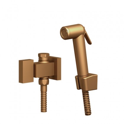 Ducha Higienica Com Derivador Para Caixa Acoplada Com Gatilho ABS Flexivel Rosso Vecchio 1745 1/2 RV450 Linha Horus 450