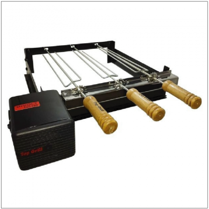 Grill Giratório Esquerdo  3 Espetos