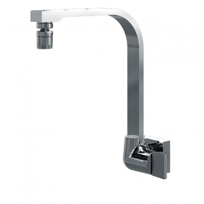 Torneira Para Pia Parede Bica Móvel Com Arejador Articulável Cromado 1169 1/2x3/4 C210 Linha Prima 210 Fani