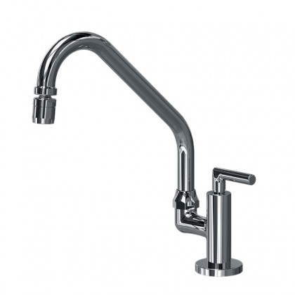 Torneira Para Pia Mesa Bica Móvel Com Arejador Articulável Cromado 1166 1/2 C182 Linha Jade Classica 182 Fani