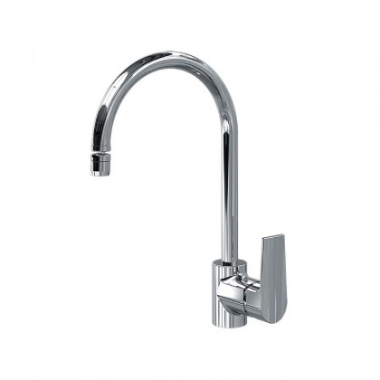 Misturador Monocomando Para Cozinha Mesa Bica Alta Cromado 6256 C370 Linha Bold 370 Fani