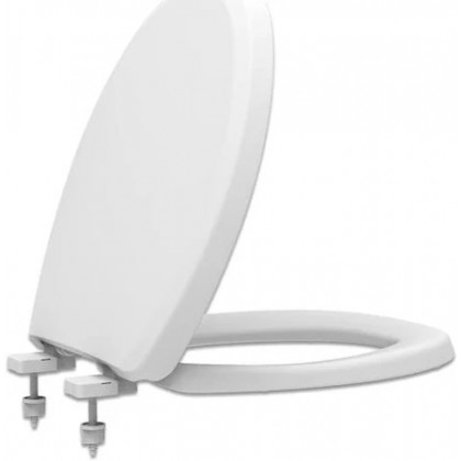 Assento Polipropileno Universal Soft Close Branco