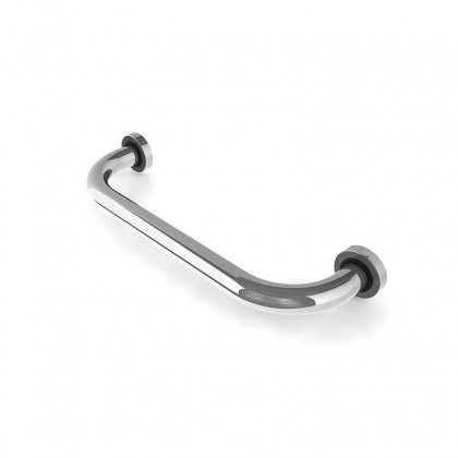 Barra de Apoio Inox Curva 80cm Minox