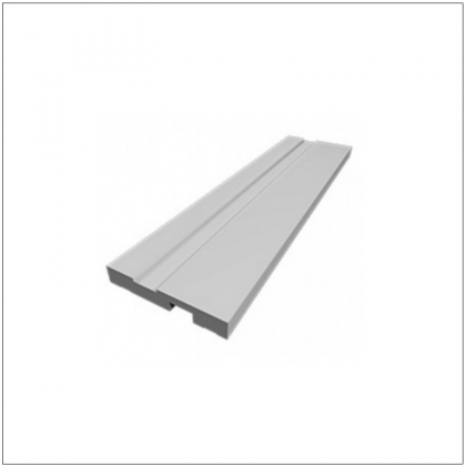 Rodapé PVC Branco 100X1800X15mm Quimiplast