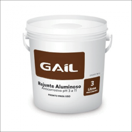 Rejunte Aluminoso 3kg - Gail 